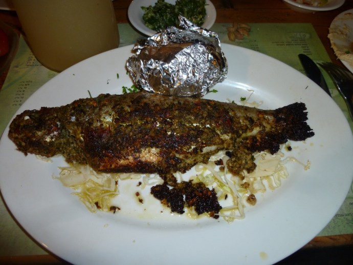 Baked Trout - Dag Al Hadan
