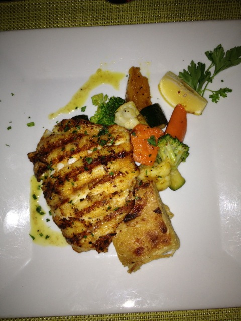 Grilled grouper