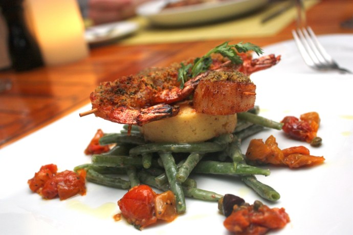 Caicos Cafe - Scallops and Shrimp