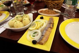 Herring with potatoes