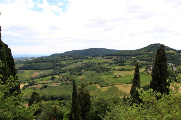 View from Montepulciano