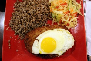 Schnitzel with Egg