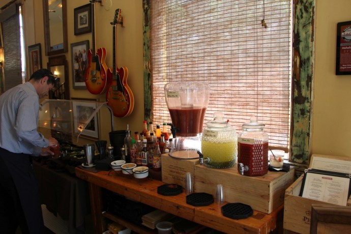 Atchafalaya Bloody Mary bar