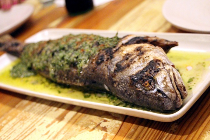 Peche Whole Grilled Redfish