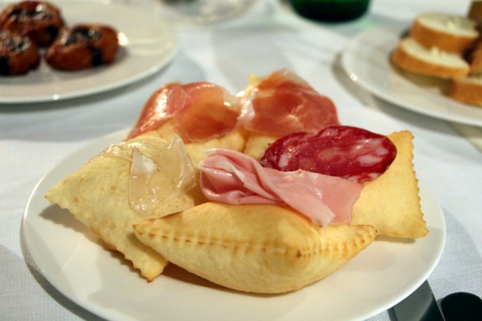 Hosteria Giusti Gnoccho frito salumi