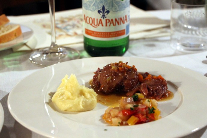 Hosteria Giusti veal cheek