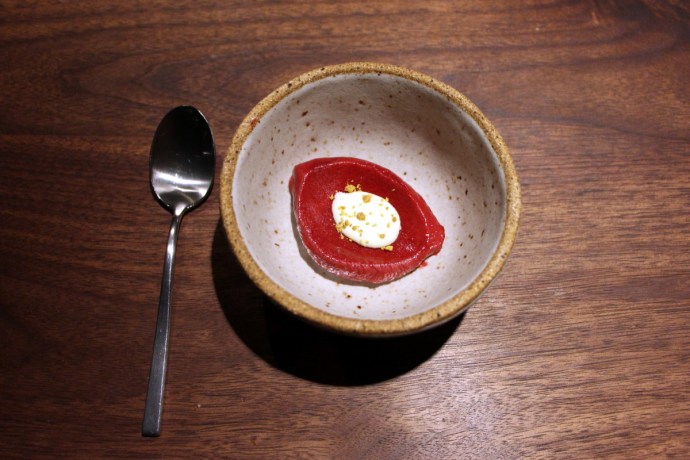 Momofuku Ko huckeberry