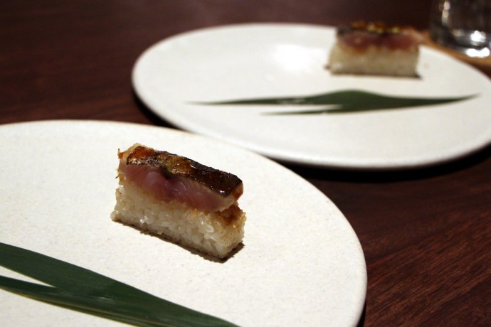 Momofuku Ko mackerel