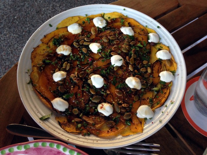 Santina Squash Carpaccio