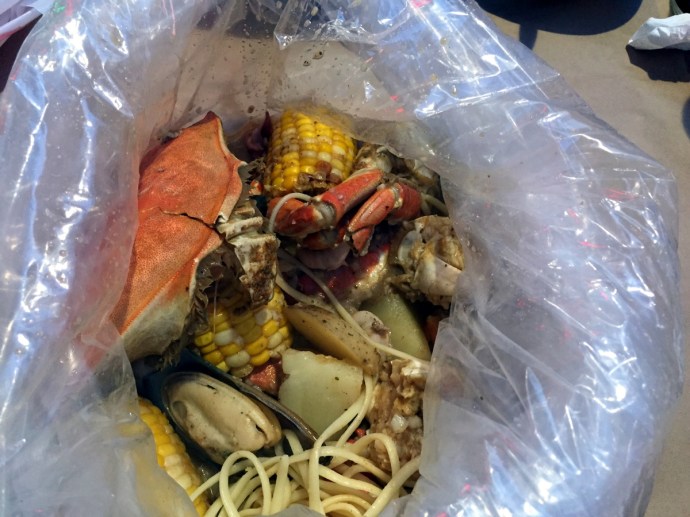 Red & Gold Boil Dungeness