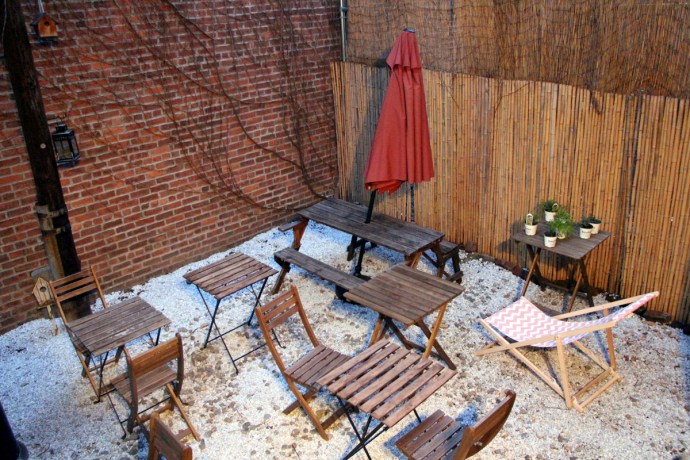 Fair Weather Bushwick yard