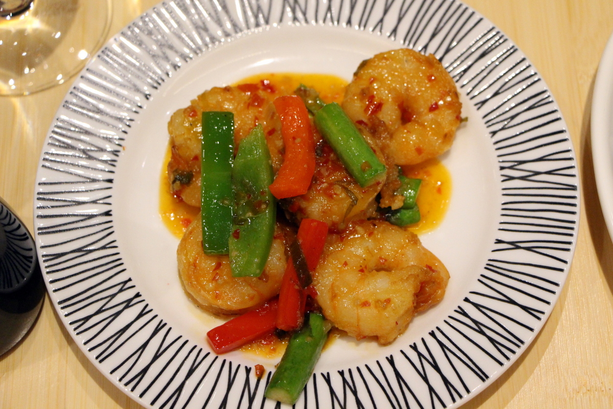 Pinch Chinese Shrimp