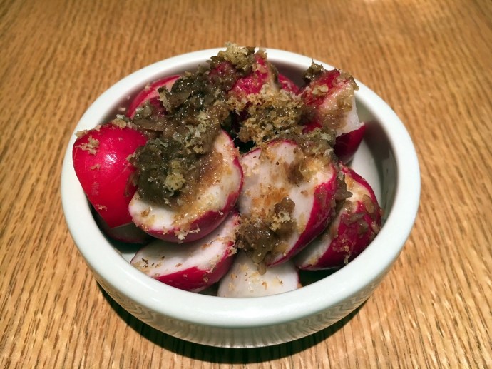 Nishi Radish Bagna Cauda