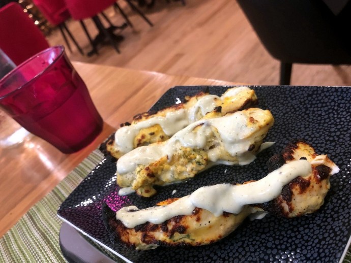 Chicken Kebab at Saar Indian Bistro
