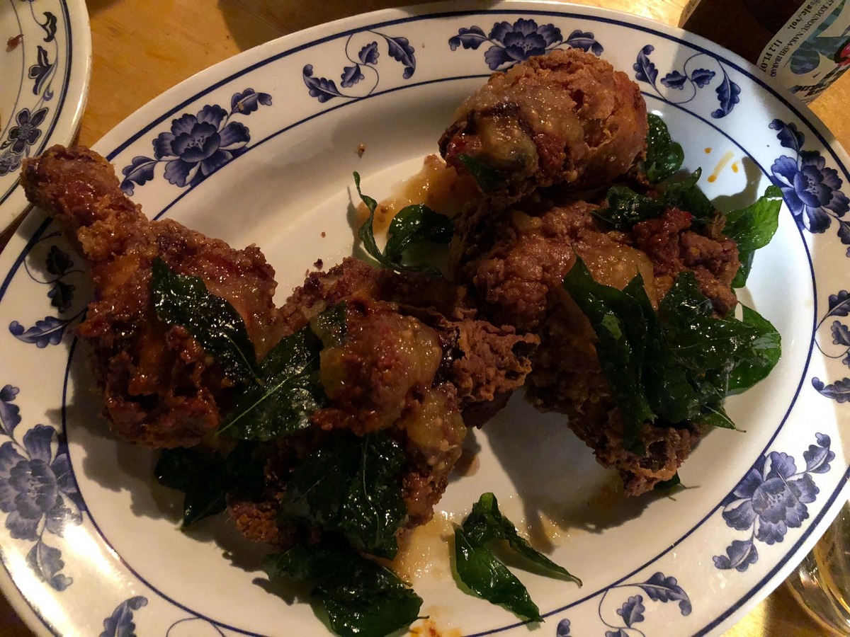 Pig and Khao Malaysian Chicken