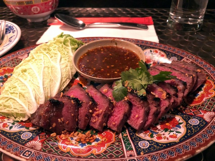 Pig and Khao Sirloin